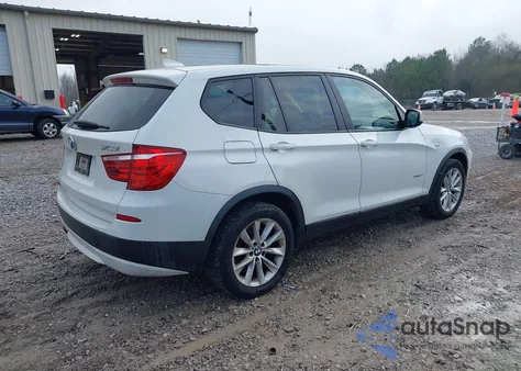 2014 BMW X3 xDrive28I из США, поврежденный, VIN 5UXWX9C53E0D17927